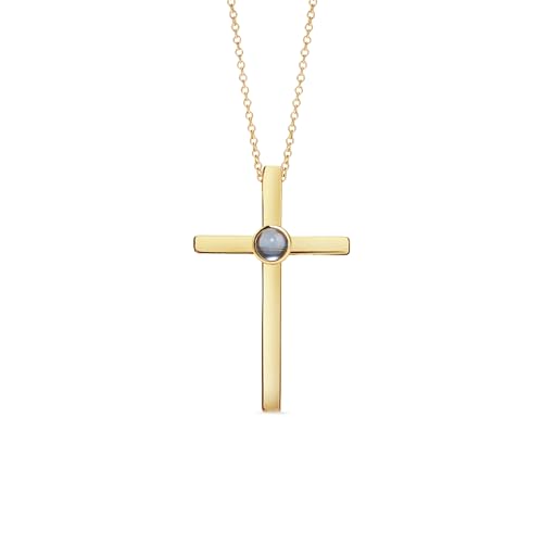 PERIMADE Personalisierte Halskette mit Kreuzbild-Projektion, individueller Gedenkfoto-Anhänger, individuelle Liebe in 100 Sprachen, Schmuck für Frauen, Mutter, Ehefrau, Tochter, Geburtstag, Jahrestag PERIMADE Personalisierte Halskette mit Kreuzbild-Projektion, individueller Gedenkfoto-Anhänger, individuelle Liebe in 100 Sprachen, Schmuck für Frauen, Mutter, Ehefrau, Tochter, Geburtstag, Jahrestag von PERIMADE