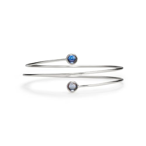 PERIMADE Personalisiertes Doppelbild-Projektionsarmband, individueller Kreis, Foto-Charm-Armband, individueller Text und Liebe in 100 Sprachen, dreilagiger, offener Armreif, Gedenkgeschenk für Frauen von PERIMADE