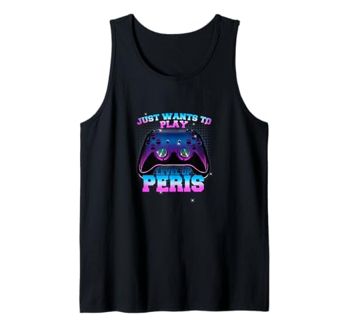 Herren PERIS - LEVEL UP mit Controller: WILL NUR SPIELEN Tank Top Herren PERIS - LEVEL UP mit Controller: WILL NUR SPIELEN Tank Top von PERIS Sohn Enkel Geburtstag Geschenkideen