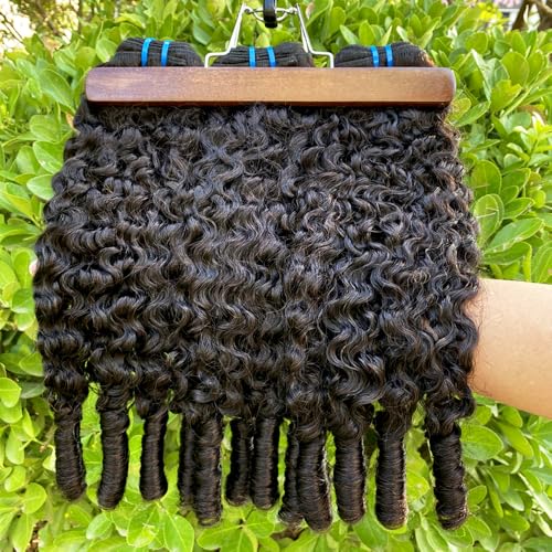 PerisModa Burmesische lockige Echthaar-Bündel der Güteklasse 12A, 100 % unbehandeltes brasilianisches Echthaar, schnelle Wellen, Bündel für Damen, 40,6 cm, 45,7 cm, 50,8 cm PerisModa Burmesische lockige Echthaar-Bündel der Güteklasse 12A, 100 % unbehandeltes brasilianisches Echthaar, schnelle Wellen, Bündel für Damen, 40,6 cm, 45,7 cm, 50,8 cm von PERISMODA