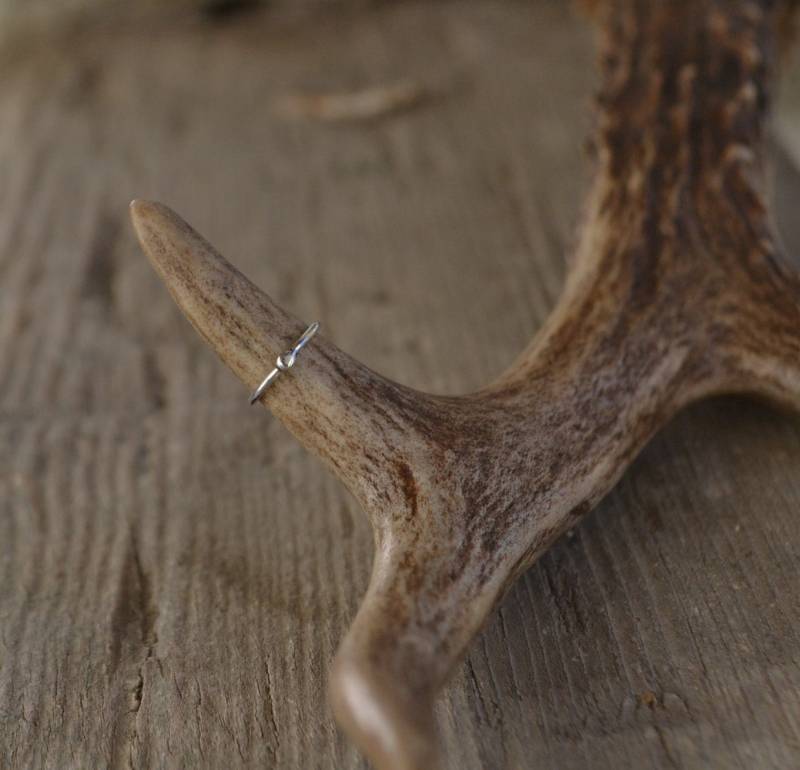 Sterlingsilber Nasenring, Schlichter Boho Nasen Ohrring, Recycelter Sterling Silber Hoop, Gipsy Ohrring, Nasenring Sterlingsilber Nasenring, Schlichter Boho Nasen Ohrring, Recycelter Sterling Silber Hoop, Gipsy Ohrring, Nasenring von PERLABLU