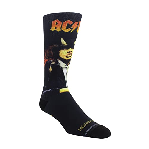 Special Edition Serie 1 Farbstoff Sublimation Socken ACDC Dye Sublimation Crew 001, Schwarzer Farbstoff, One size Special Edition Serie 1 Farbstoff Sublimation Socken ACDC Dye Sublimation Crew 001, Schwarzer Farbstoff, One size von PERRI'S SOCKS