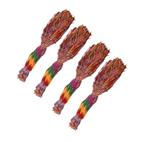 PERSELOSO 100 Stück Bunte Handgewebte Armbänder Verstellbare Handgelenk Band für Frauen und Männer Zufällige Farben für Freundschaft und Partys Zufällige Farbe Zufällige Farbe von PERSELOSO