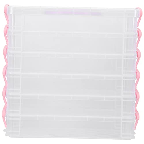 PERSELOSO 1satz Stapelbare Stiftebox Aus Robustem Transparente Aufbewahrungsbox Für Bleistifte Pinsel Und Schreibwaren Abnehmbares Kompaktes Design Für Schule Und Büro von PERSELOSO