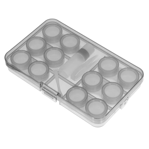 PERSELOSO 1satz Kompakter Kontaktlinsenbehälter Auslaufsicherer Tragbarer Organizer Für Kontaktlinsen Für Reisen Und Outdoor-aktivitäten Leicht Und Praktisch Mit Robustem Design Für von PERSELOSO