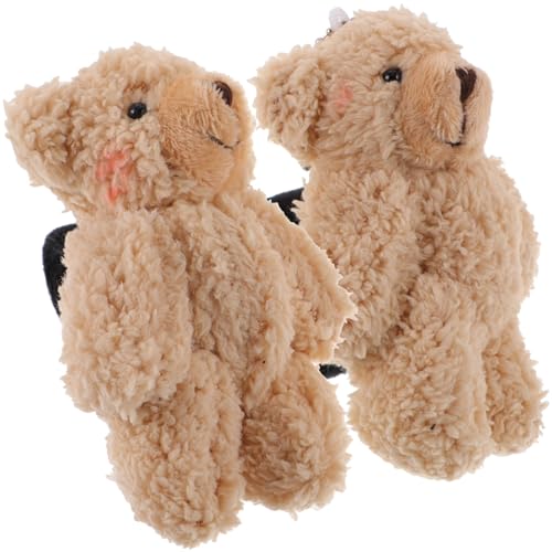 PERSELOSO 2 Stück Plüsch Slap Armbänder Süße Cartoon Bärenhandschellen für Erwachsene für Partys Geburtstage und Feiertage von PERSELOSO