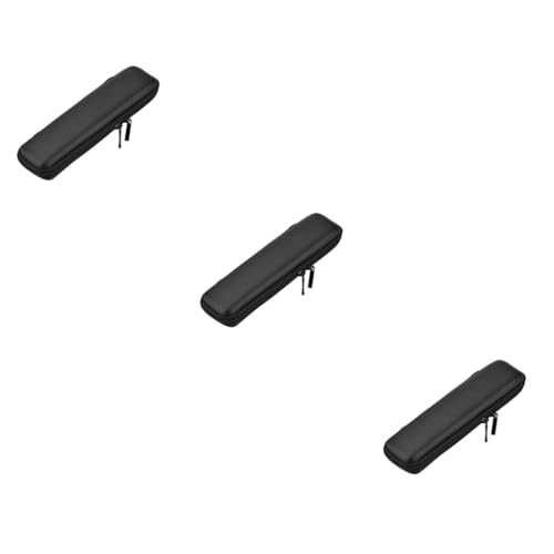 PERSELOSO 3st Etui Magnethalter Apfel Kappe Griff Kabel Berühren Stift Pro USB Tablet-Halter Inhaber Federmäppchen Tablette Aufbewahrungstasche Stylus-Touch-Pen-Tasche Black von PERSELOSO