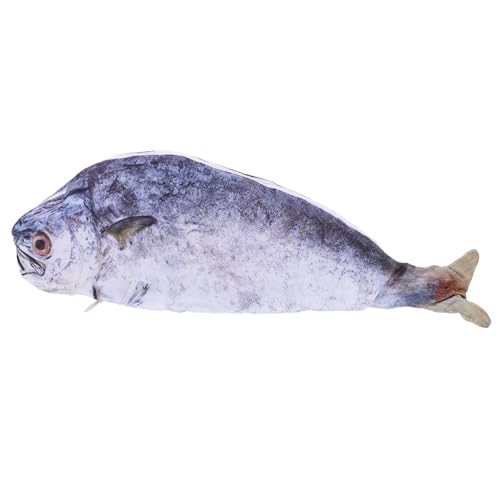PERSELOSO Fisch Stiftetasche Federmäppchen Mädchen Federmäppchen Gefüllte Fisch Federmäppchen Ästhetische Federmäppchen Süße Federmäppchen Fischspielzeug Für Katzen Fischform von PERSELOSO