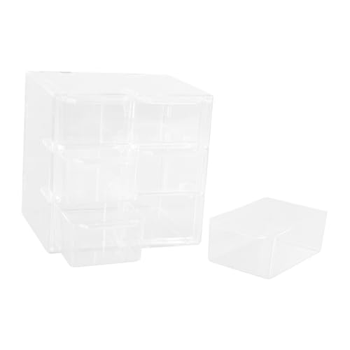 PERSELOSO Kontaktlinsenbehälter Transparenter Kunststoff-Organizer Mehrzweck-Display-tablett Für Linsen Aufbewahrungsbox von PERSELOSO