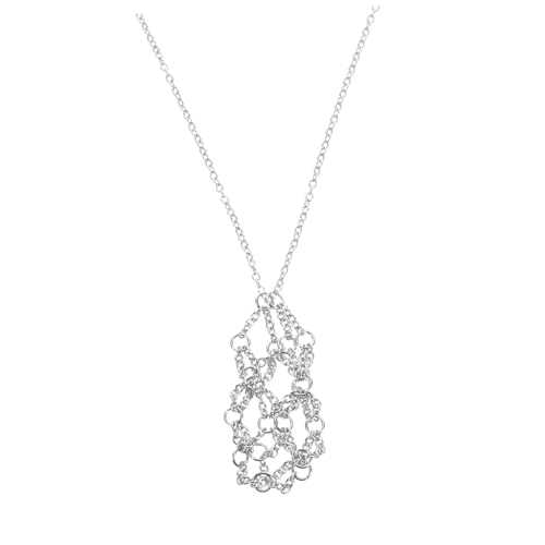 PERSELOSO Kristallhalter-halskette Aus Metall Einstellbarer Käfig Für Steinanhänger Eleganter Schmuck Für Damen Hochwertiges Langlebiges Design Für -kreationen Und Stilvolle Auftritte PERSELOSO Kristallhalter-halskette Aus Metall Einstellbarer Käfig Für Steinanhänger Eleganter Schmuck Für Damen Hochwertiges Langlebiges Design Für -kreationen Und Stilvolle Auftritte von PERSELOSO
