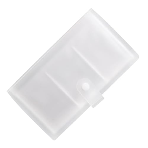 PERSELOSO Transparenter Visitenkartenhalter Fächer Business Kartenmappe Organizer für Büro und Geschäft Elegant und Praktisch für Damen und Herren von PERSELOSO