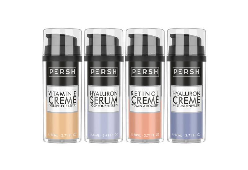 PERSH Hautpflege-Set Premium Pflege-Set Spar-Set, Set, 4x80ml, Set, Hautpflege-Set PERSH Hautpflege-Set Premium Pflege-Set Spar-Set, Set, 4x80ml, Set, Hautpflege-Set von PERSH