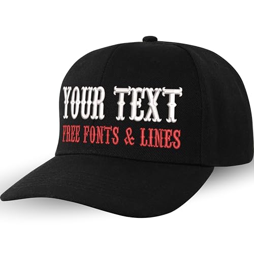 PERSOGO Kappe personalisiert - Snapback Kappe mit Name/Wunschtext - Baseball Kappe mit Spruch - Verstellbare Basecap mit Spruch - personalisierte Schildkappe - Einheitsgröße PERSOGO Kappe personalisiert - Snapback Kappe mit Name/Wunschtext - Baseball Kappe mit Spruch - Verstellbare Basecap mit Spruch - personalisierte Schildkappe - Einheitsgröße von PERSOGO