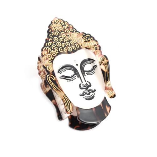 Personalisierte Acetat Haarkralle Clip mit Buddha Design für Frauen Geschenk, 1 Stück von PERSONFUN