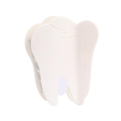Personalisierte weiße Zahn Acetat Haar Kralle Clip Oral Arzt kreative Haarspange in Stomatologie für Frauen Mädchen Geschenk von PERSONFUN