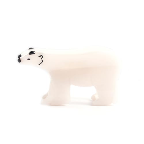 Stehende Eisbär-Haarspangen für Frauen,Zellulose-Acetat-Haarspangen,Kleine Haarklammern für Mädchen,Haarschmuck,Weiße personalisierte Haarkralle von PERSONFUN