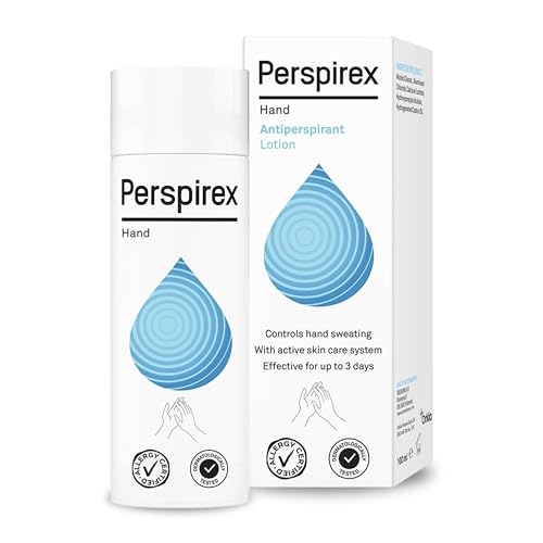 Perspirex | Anti Schweiß Antitranspirant Hand gegen starkes Schwitzen | Handcreme für bis zu 3 Tage Frischeschutz | 100ml von PERSPIREX