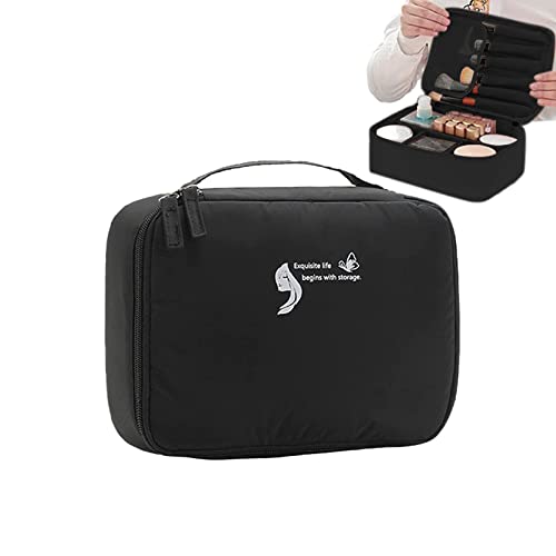 Lear-au Kulturbeutel für Damen, Kulturbeutel, Kosmetiktasche für Reisen – Reise-Kosmetik-Kulturbeutel, Make-up-Organizer-Tasche für Frauen und Mädchen von PERTID