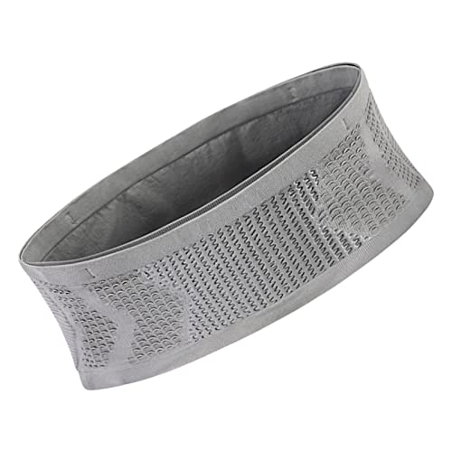 PERTID Laufgürtel Fanny Pack | Laufgürtel für Damen und Herren, hoher elastischer Gürtel, Hüfttasche, Hüfttasche für Handys, Silber, Cipliko von PERTID