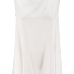 Elegantes Seidentop Mit Halskette von PESERICO