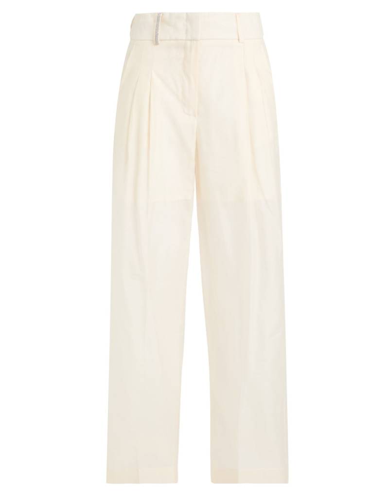 PESERICO Hose Damen Cremeweiß von PESERICO
