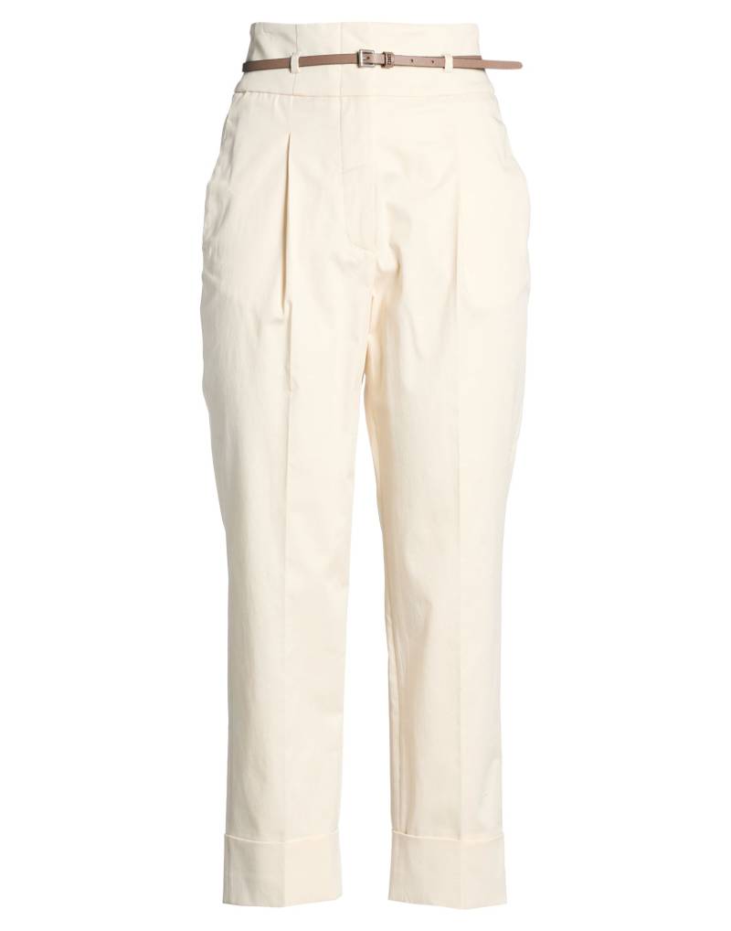 PESERICO Hose Damen Cremeweiß von PESERICO