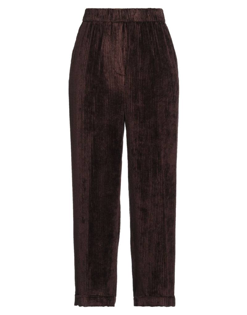 PESERICO Hose Damen Dunkelbraun von PESERICO