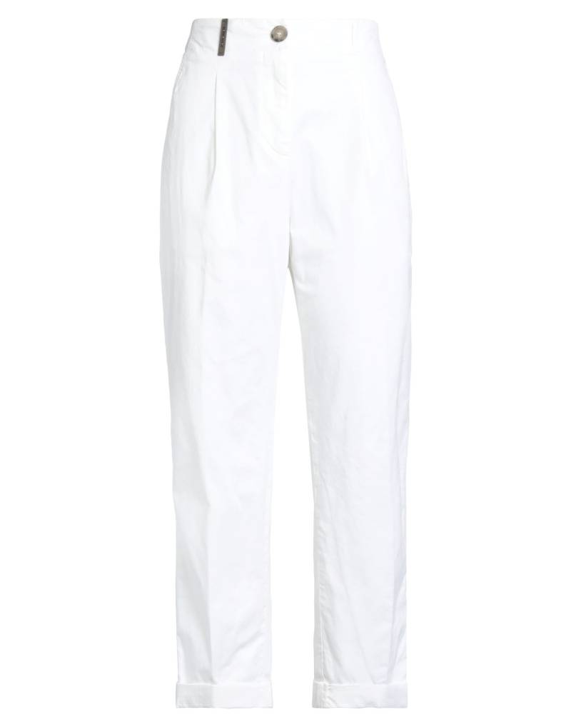 PESERICO Hose Damen Off white von PESERICO