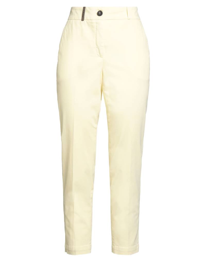 PESERICO Hose Damen Pastellgelb von PESERICO