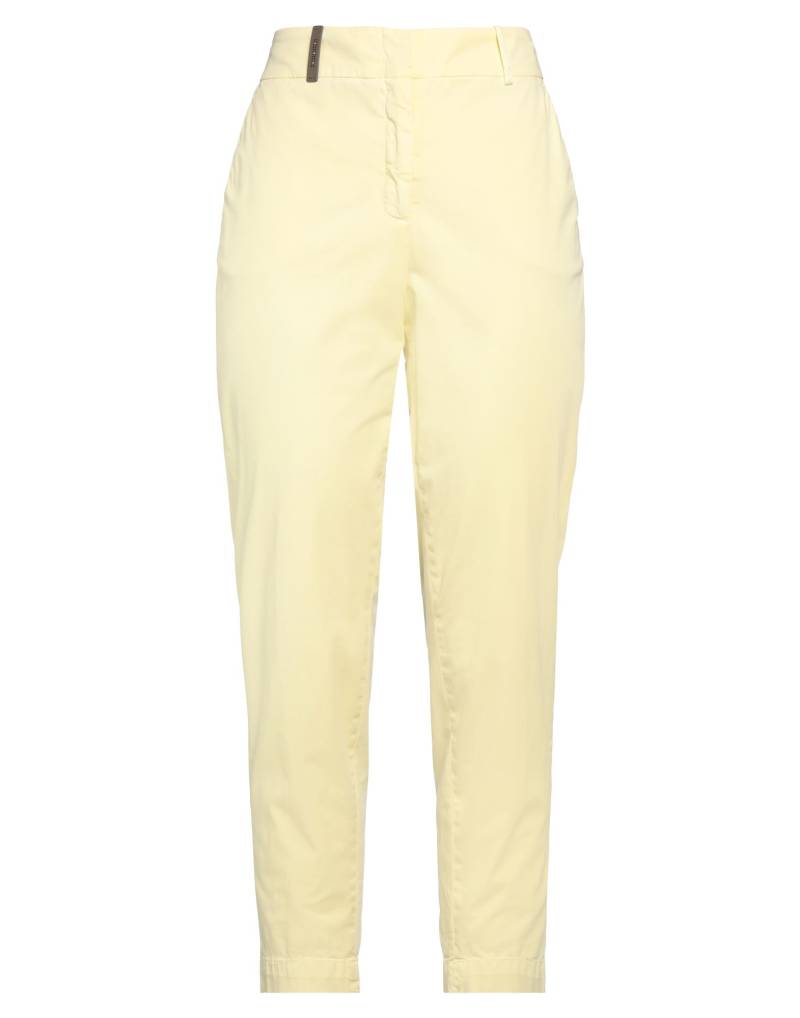 PESERICO Hose Damen Pastellgelb von PESERICO