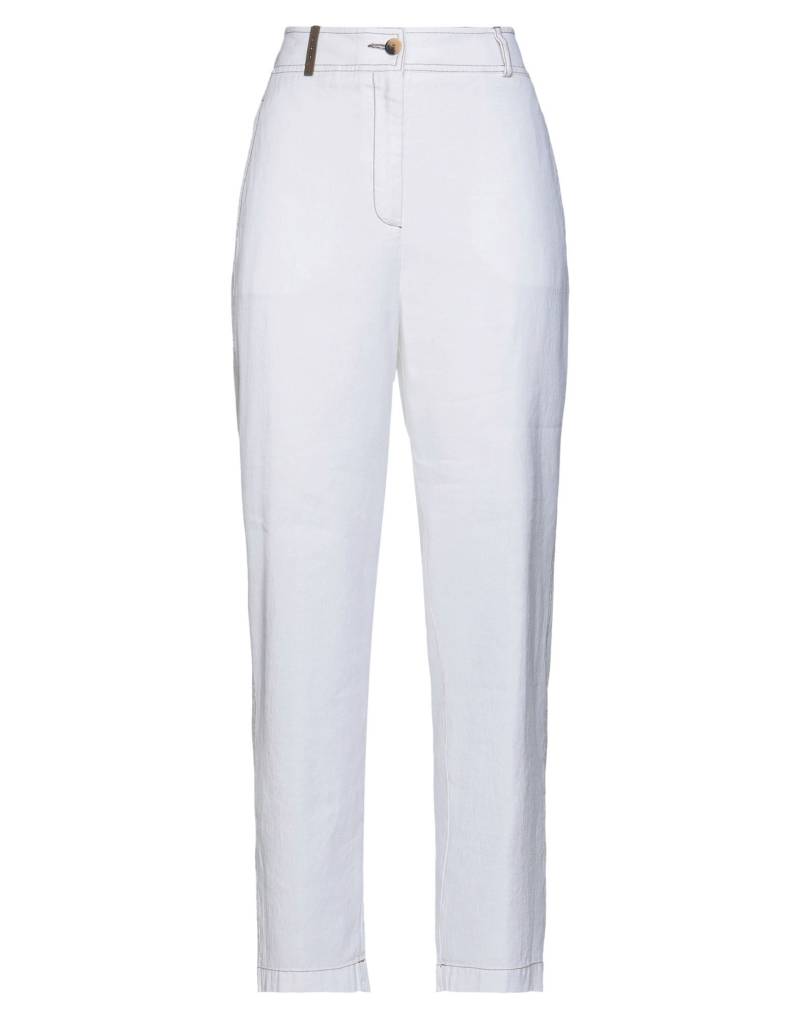 PESERICO Hose Damen Weiß von PESERICO
