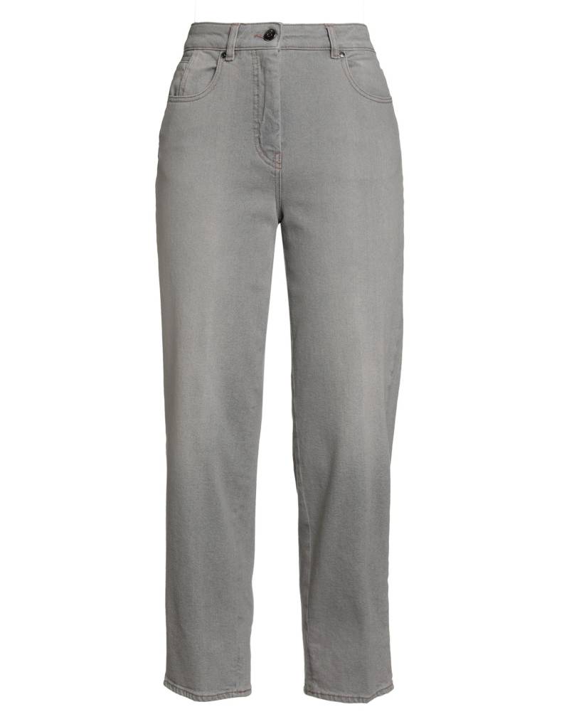 PESERICO Jeanshose Damen Grau von PESERICO