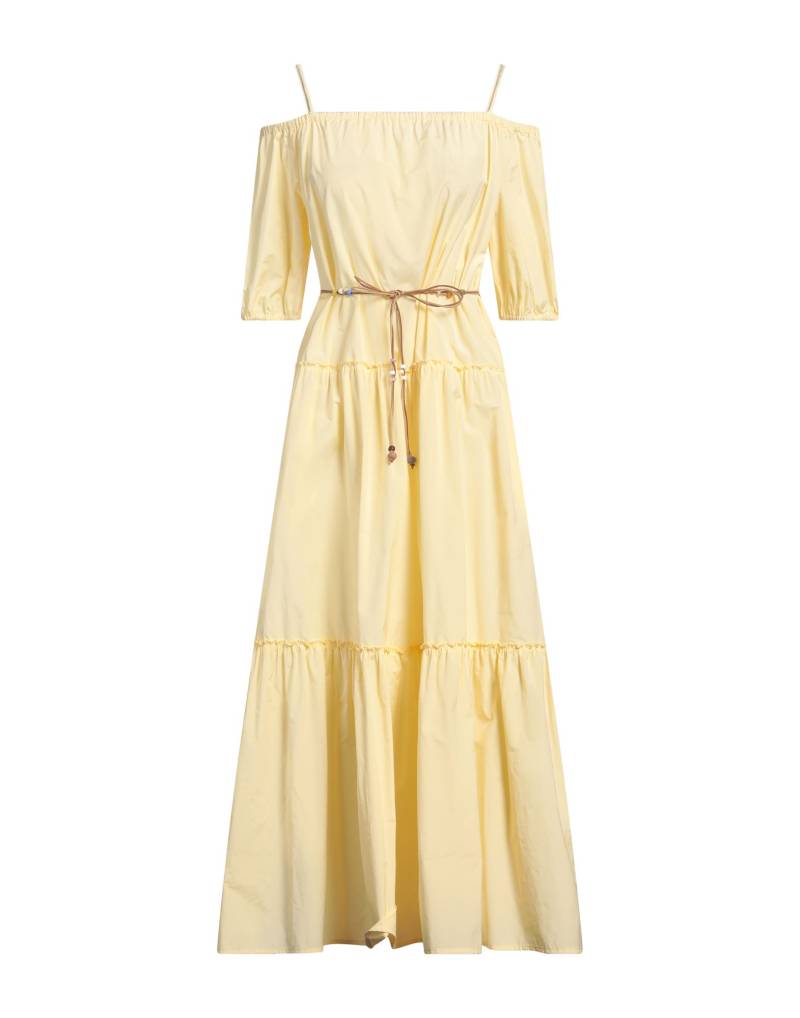PESERICO Maxi-kleid Damen Pastellgelb von PESERICO