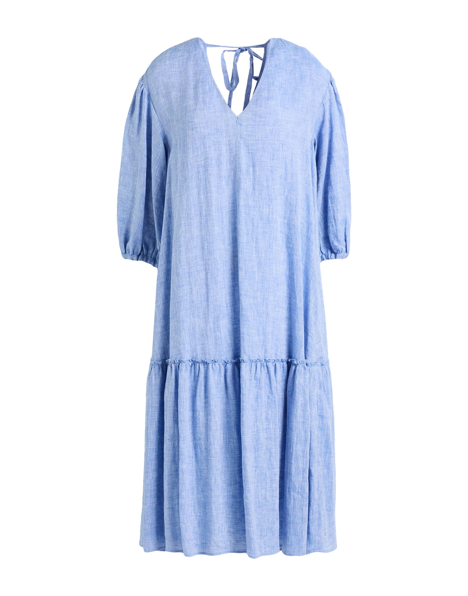PESERICO Midi-kleid Damen Azurblau von PESERICO