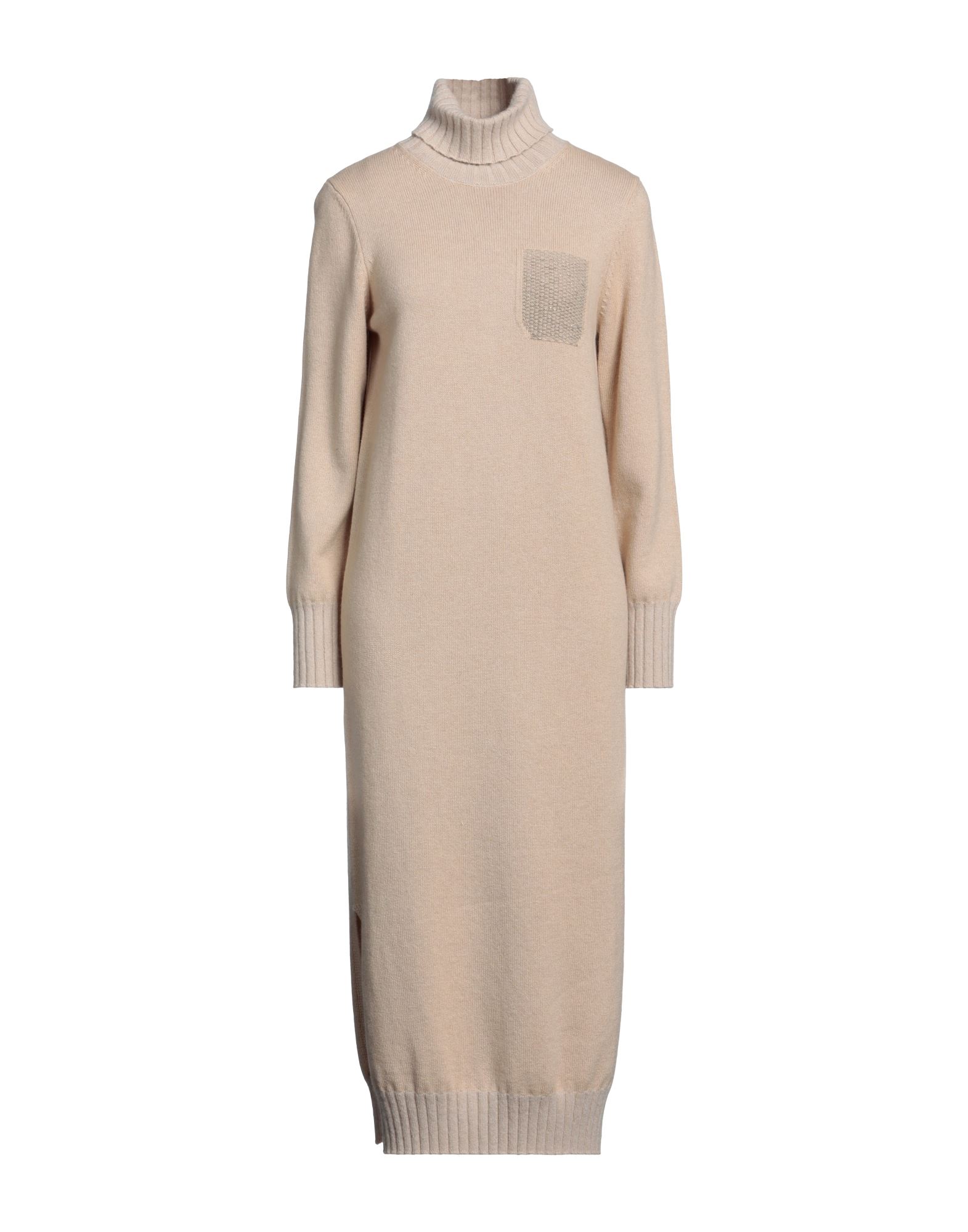 PESERICO Midi-kleid Damen Beige PESERICO Midi-kleid Damen Beige von PESERICO