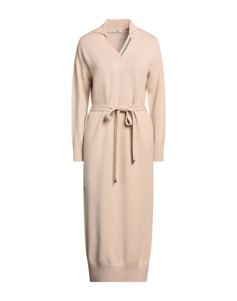 PESERICO Midi-kleid Damen Beige von PESERICO