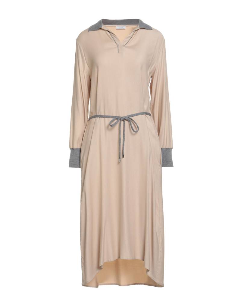 PESERICO Midi-kleid Damen Beige von PESERICO