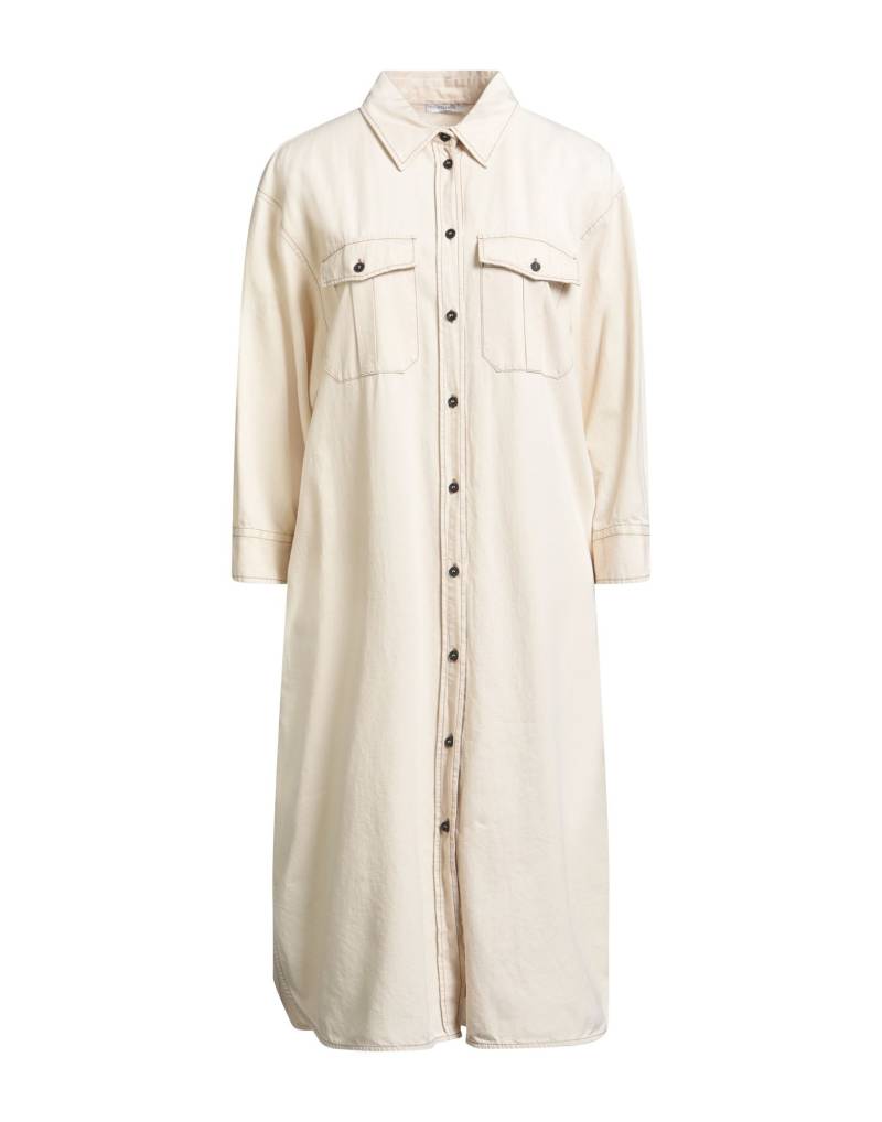 PESERICO Midi-kleid Damen Beige von PESERICO