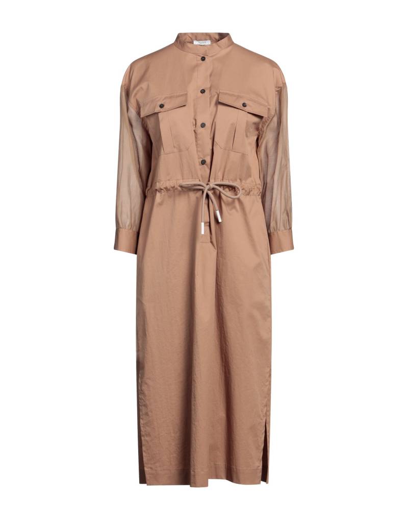 PESERICO Midi-kleid Damen Braun von PESERICO