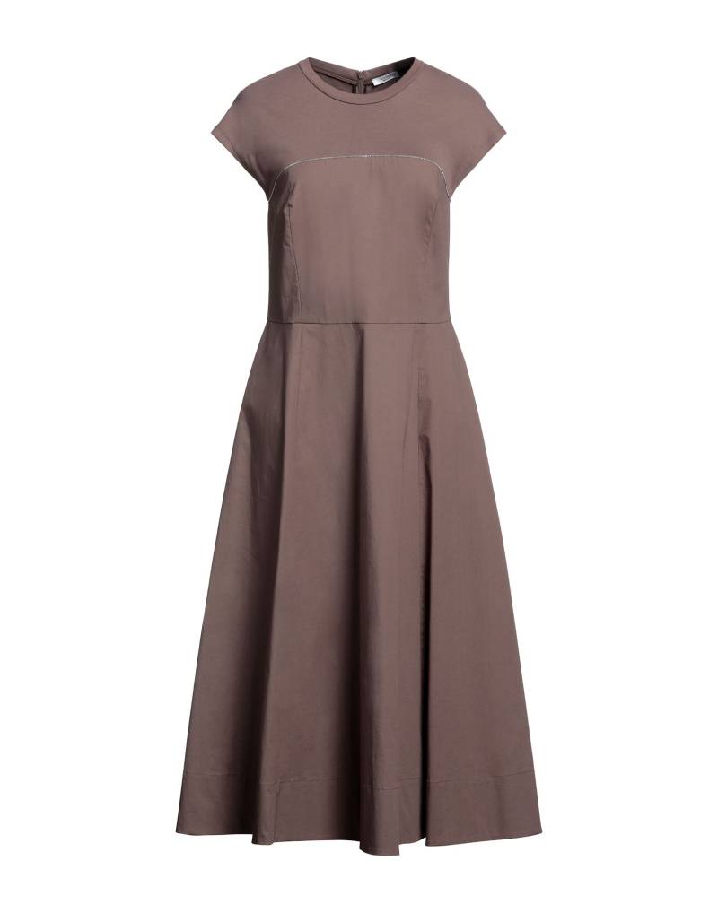 PESERICO Midi-kleid Damen Braun von PESERICO