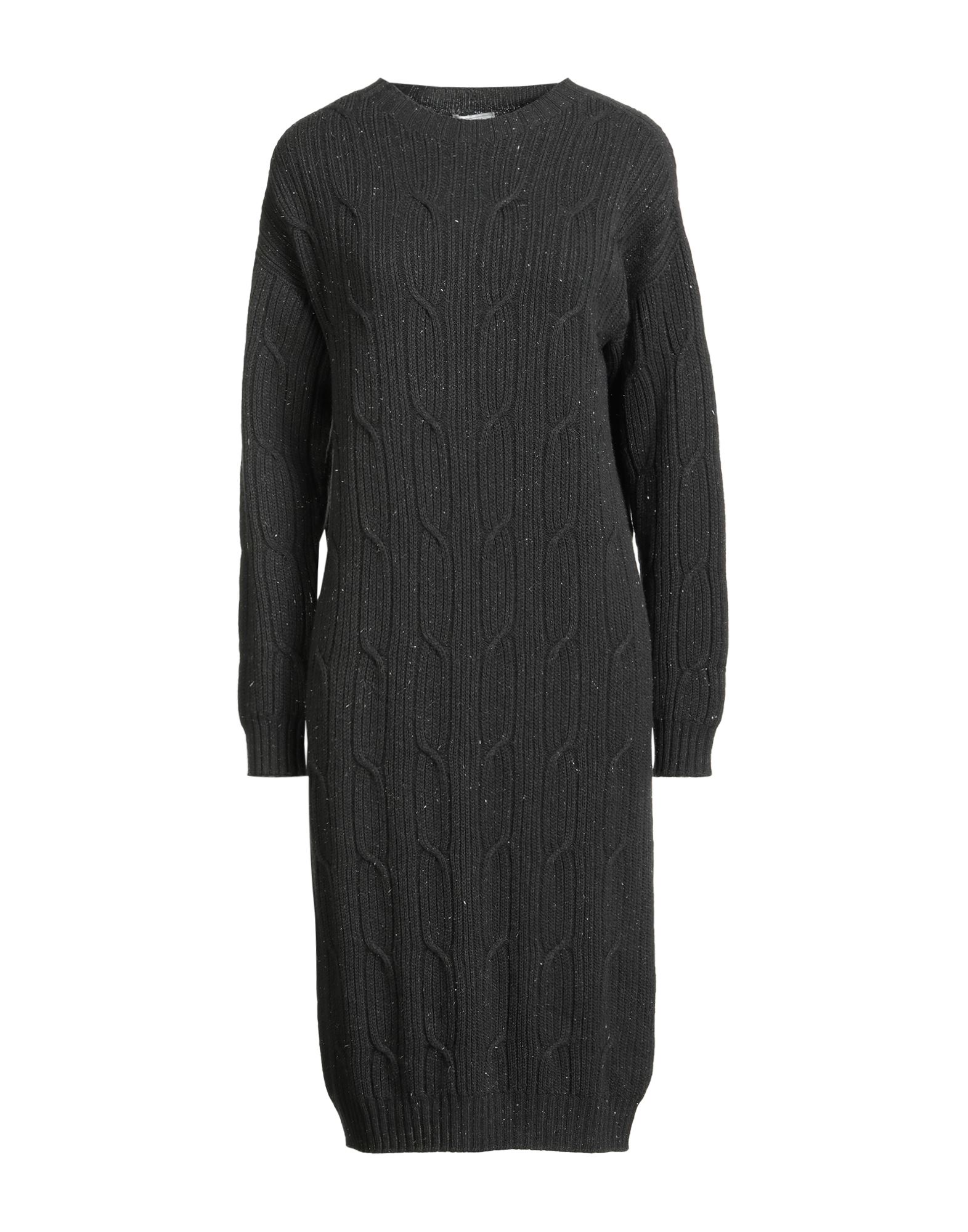 PESERICO Midi-kleid Damen Braungrau PESERICO Midi-kleid Damen Braungrau von PESERICO