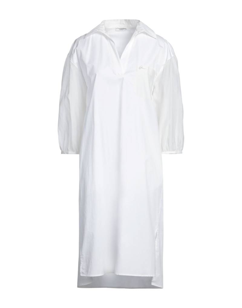 PESERICO Midi-kleid Damen Cremeweiß von PESERICO