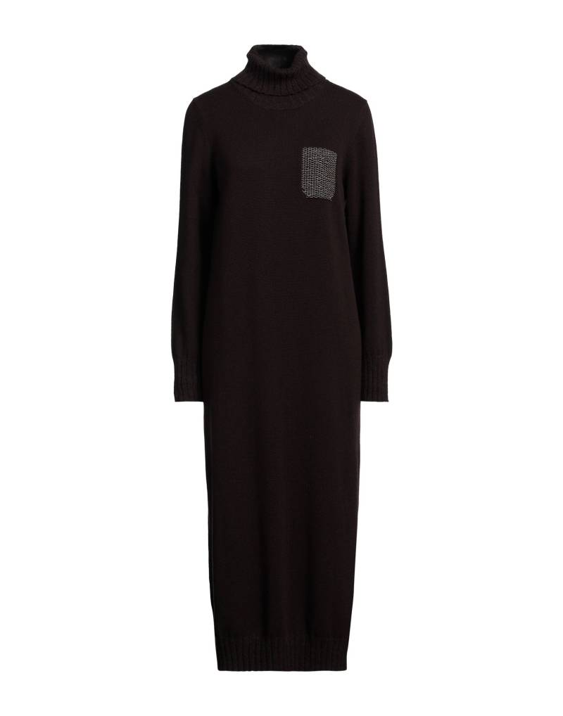 PESERICO Midi-kleid Damen Dunkelbraun von PESERICO
