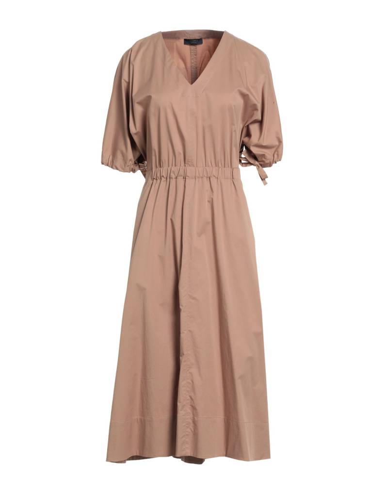 PESERICO Midi-kleid Damen Hellbraun von PESERICO