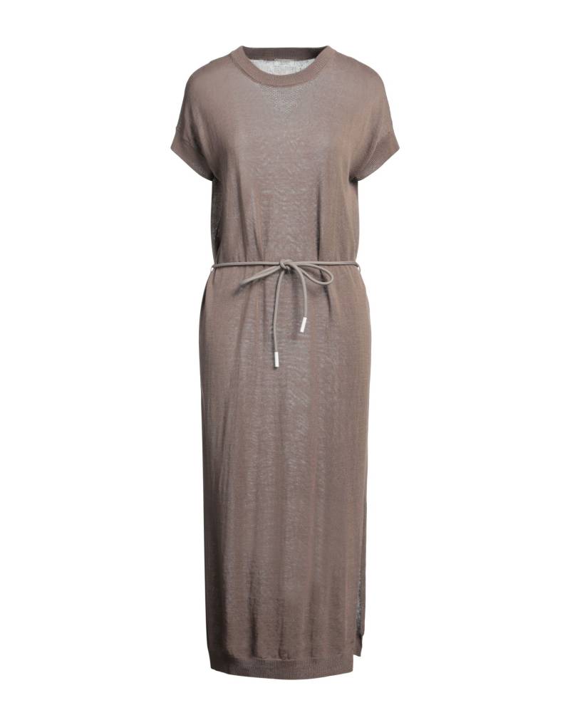 PESERICO Midi-kleid Damen Khaki von PESERICO