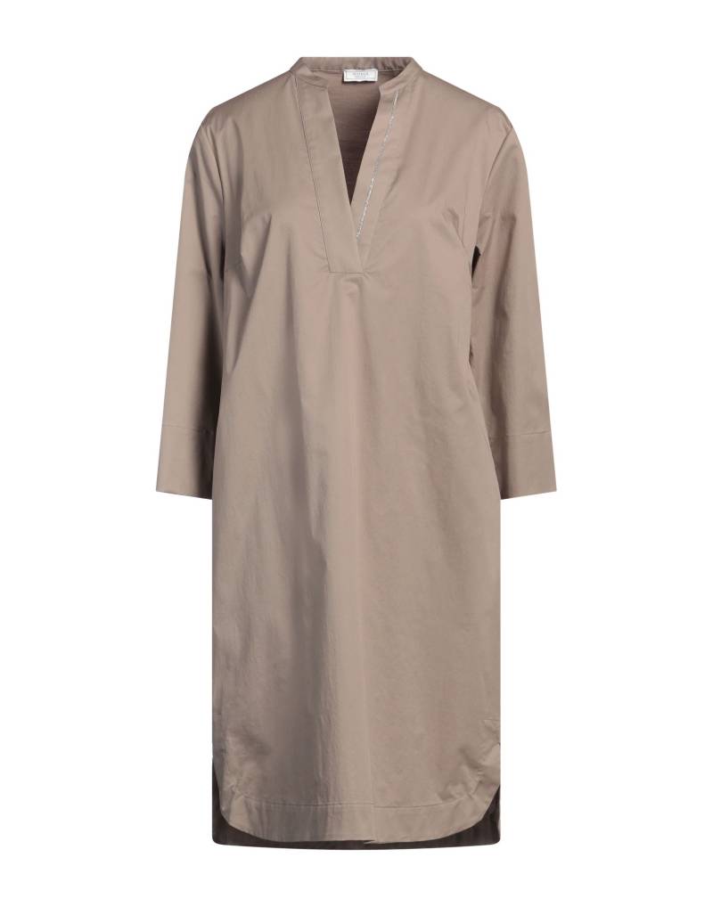 PESERICO Midi-kleid Damen Khaki von PESERICO