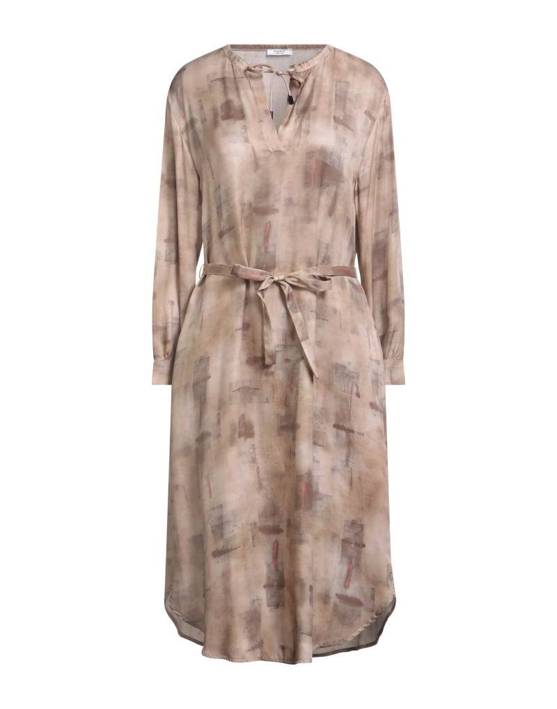 PESERICO Midi-kleid Damen Maulwurfsgrau von PESERICO