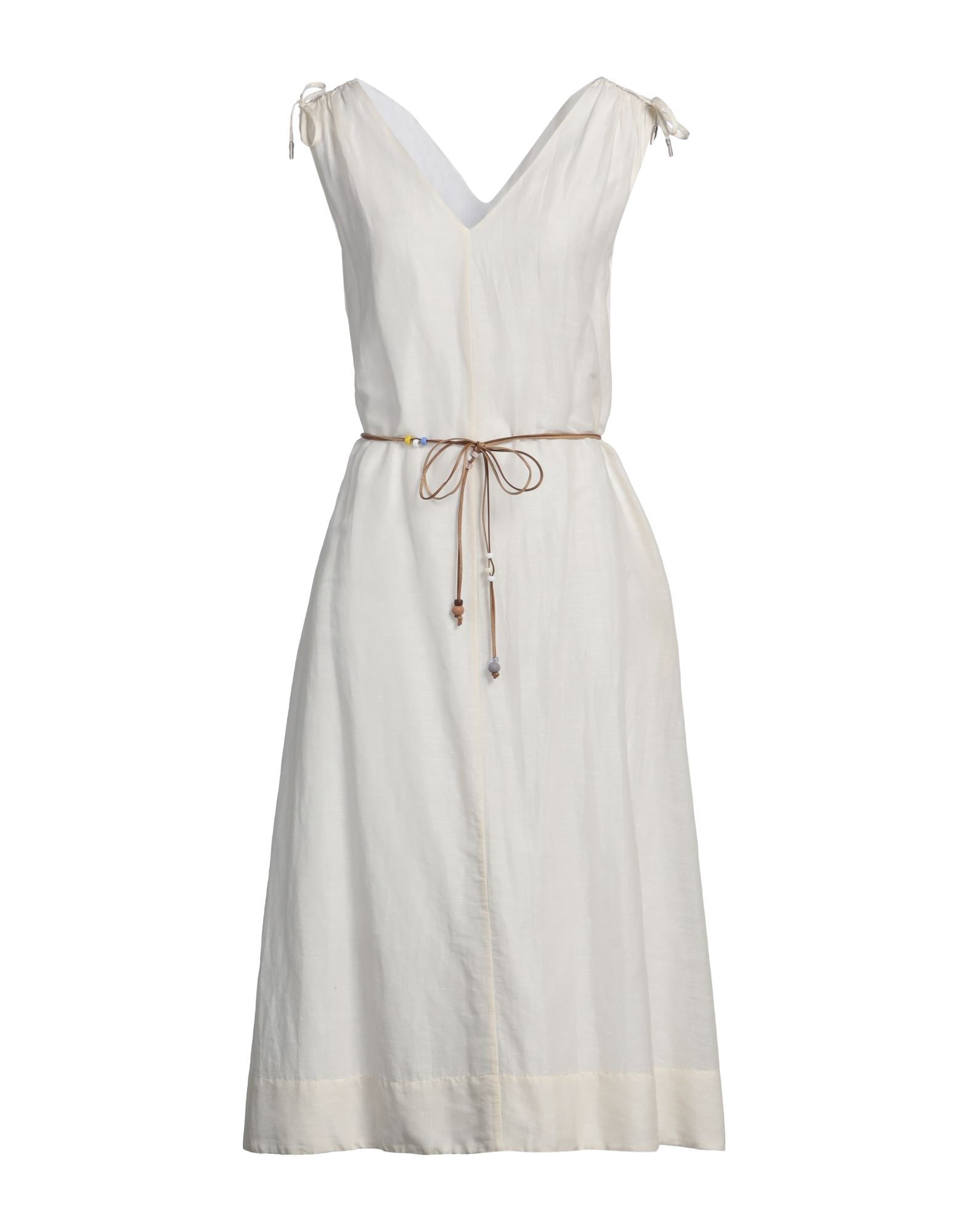 PESERICO Midi-kleid Damen Off white von PESERICO