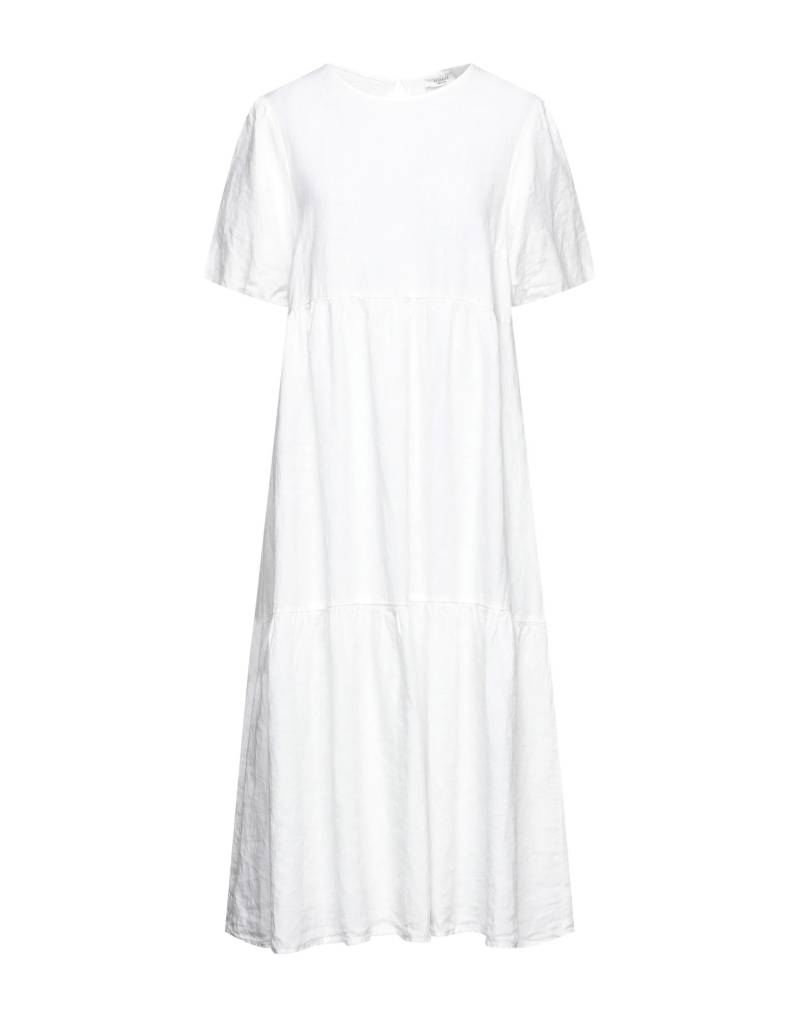 PESERICO Midi-kleid Damen Weiß von PESERICO