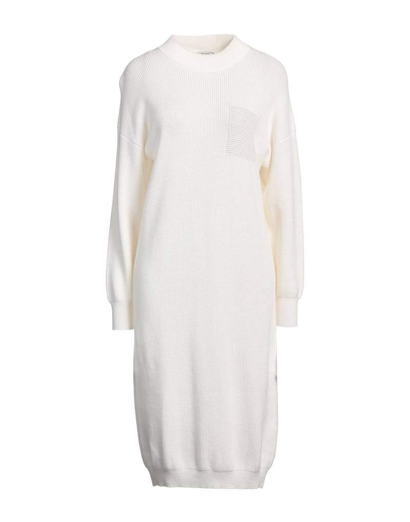 PESERICO Midi-kleid Damen Weiß von PESERICO